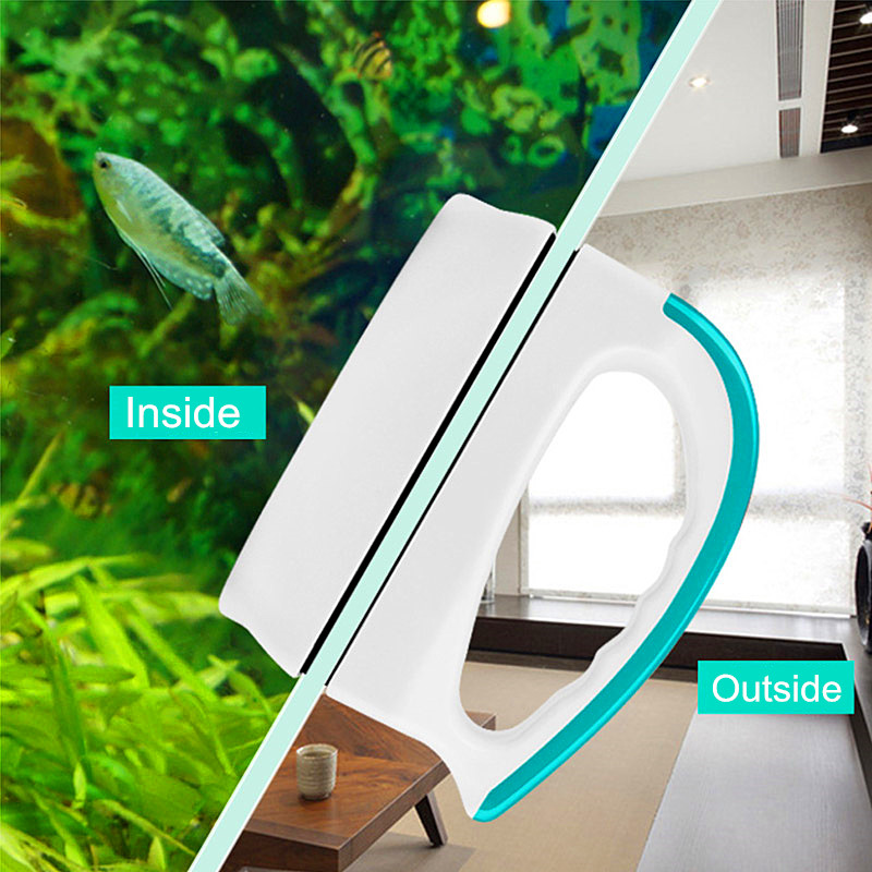 Marine Aquarium Glass Scraper - ใหม่ออกแบบ Magnetic Aquarium ถังปลาถังสาหร่ายแก้ว Scraper CLEANER