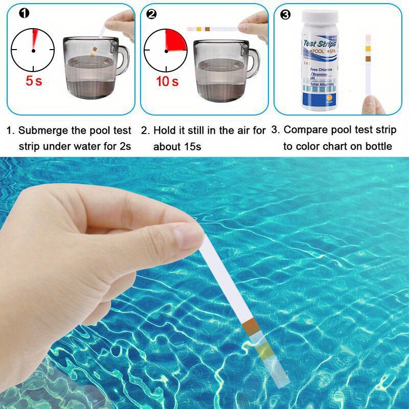 3 In 1 กระดาษทดสอบคลอรีน Immer - Marine Aquarium Bacteria บทวิจารณ์และราคา