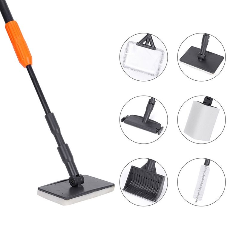 ชุดอุปกรณ์ทำความสะอาดตู้ปลา AT - Marine Aquarium Glass Scraper บทวิจารณ์และราคา