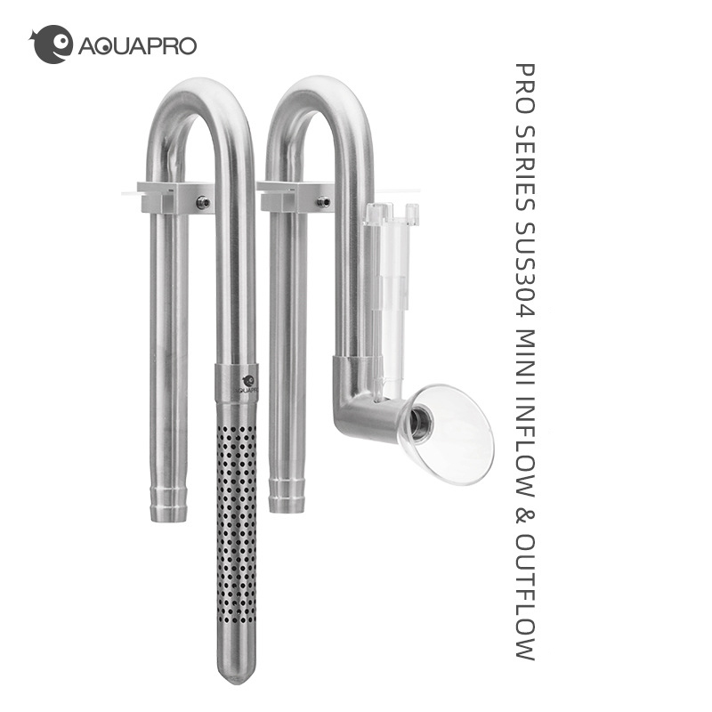 AQUAPRO มินิสแตนเลสไหลเข้า Out - Marine Aquarium Overflow บทวิจารณ์และราคา