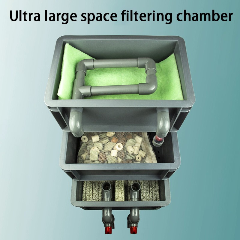 กล่องกรองน้ำแบบหยดภายนอก DIY ส - Marine Aquarium Overflow บทวิจารณ์และราคา