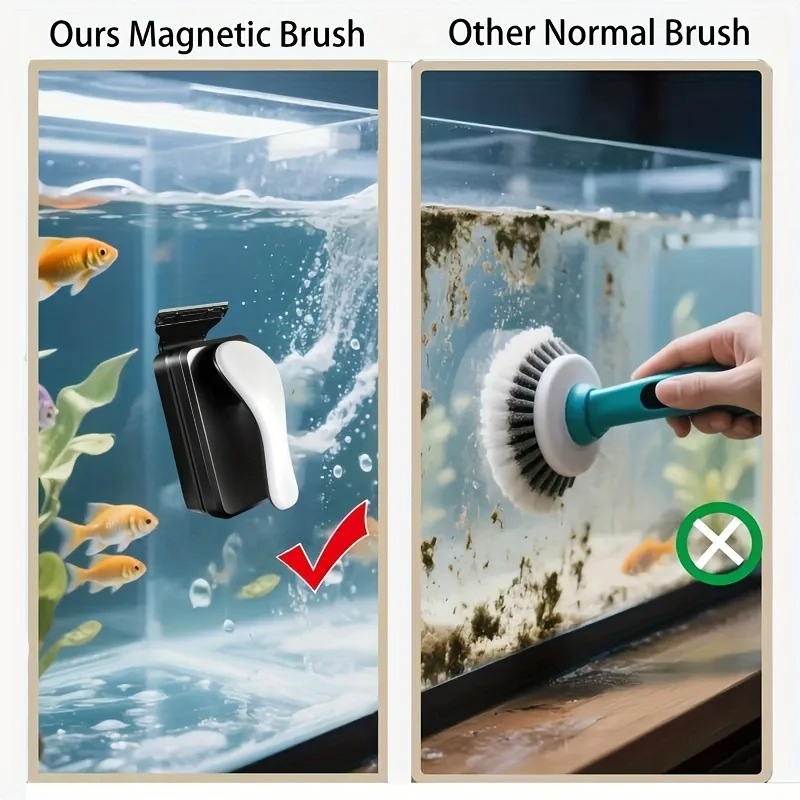 เครื่องทำความสะอาดตู้ปลาแบบแม่ - Marine Aquarium Glass Scraper บทวิจารณ์และราคา