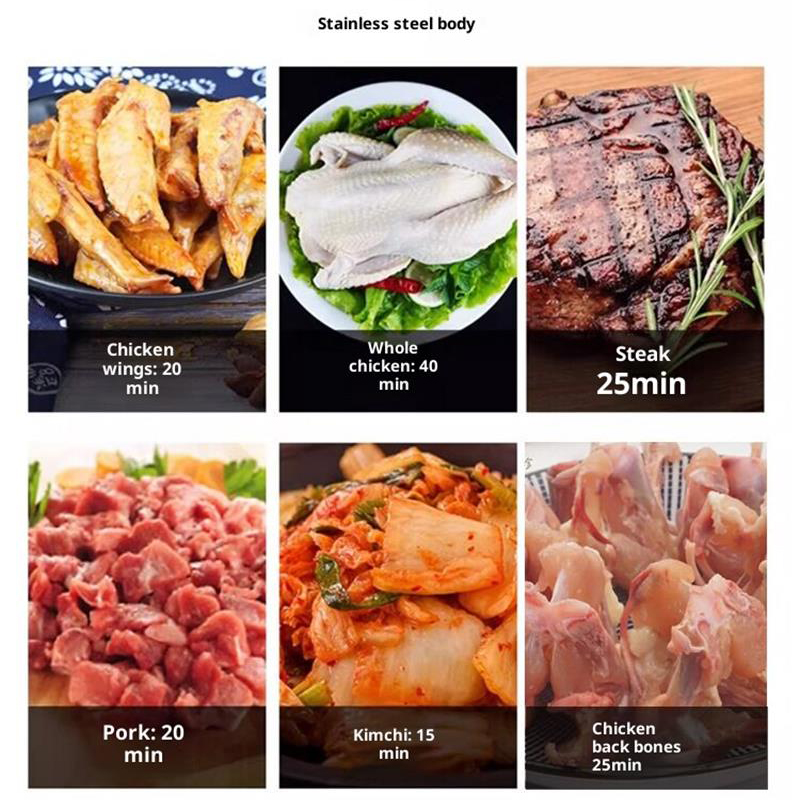 เครื่องหมักเนื้อสุญญากาศอัตโนม - Marine Salt Mix บทวิจารณ์และราคา